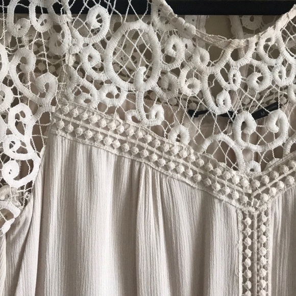 Blue Pepper Natural Lace Dress - Picture 3 of 3